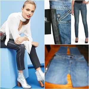 ROCK & REPUBLIC BERLIN TUXEDO STRIPE SKINNY SZ. 4M